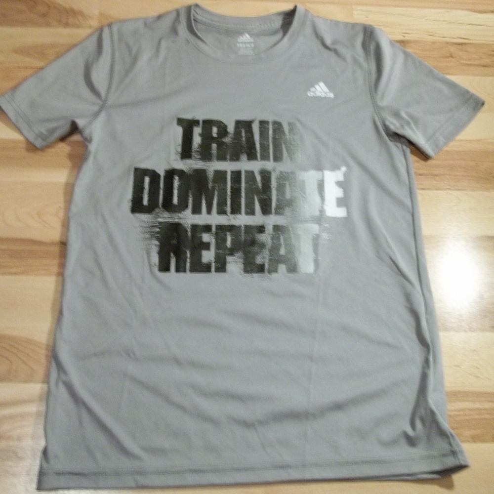 Adidas Gray Sports Top Size L